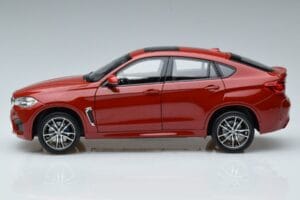BMW X6M F86 Roșu Norev 1:18 183242 Metal - imaginea 4 din 7