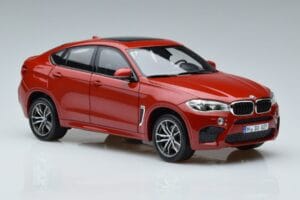 BMW X6M F86 Roșu Norev 1:18 183242 Metal - imaginea 5 din 7