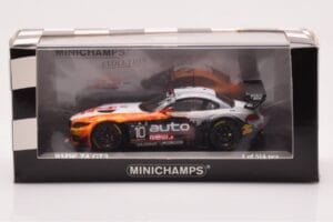 BMW Z4 GT3 #10 C. Pla Team TDS Racing 24 Hours of Spa 2014 Minichamps 1:43 437142010 Metal - imaginea 4 din 4