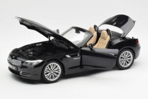 BMW Z4 E89 Spider Negru Metalizat Kyosho 1:18 08771BK Metal - imaginea 2 din 9