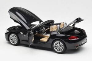 BMW Z4 E89 Spider Negru Metalizat Kyosho 1:18 08771BK Metal - imaginea 6 din 9