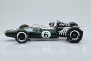 Brabham BT20 Repco #6 D. Hulme British GP 1966 MCG 1:18 MCG18609F Metal - imaginea 3 din 6