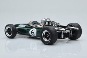 Brabham BT20 Repco #6 D. Hulme British GP 1966 MCG 1:18 MCG18609F Metal - imaginea 5 din 6