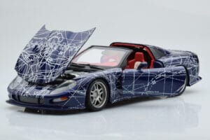 Chevrolet Callaway C12 Corvette MUKO Artcar AUTOart 1:18 71014 Metal - imaginea 2 din 9