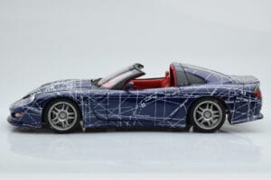 Chevrolet Callaway C12 Corvette MUKO Artcar AUTOart 1:18 71014 Metal - imaginea 6 din 9
