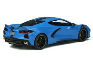 Chevrolet Corvette C8 Rapid Albastru GT Spirit 1:18 GT286 Rășină - imaginea 3 din 7