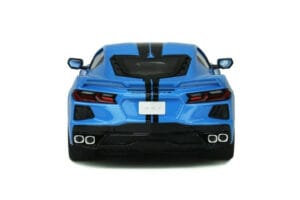 Chevrolet Corvette C8 Rapid Albastru GT Spirit 1:18 GT286 Rășină - imaginea 5 din 7