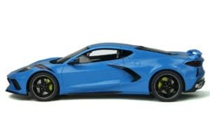 Chevrolet Corvette C8 Rapid Albastru GT Spirit 1:18 GT286 Rășină - imaginea 6 din 7