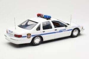 Chevrolet Caprice Cheyenne Poliție UT Models 1:18 21025 Metal - imaginea 2 din 6
