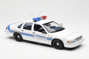 Chevrolet Caprice Sebring Poliție UT Models 1:18 21029 Metal - imaginea 4 din 6