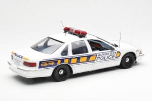 Chevrolet Caprice Watkins Glen Poliție UT Models 1:18 21028 Metal - imaginea 2 din 6
