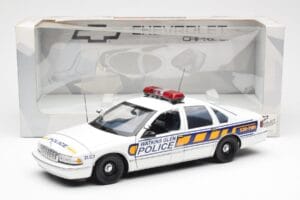 Chevrolet Caprice Watkins Glen Poliție UT Models 1:18 21028 Metal - imaginea 6 din 6