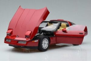 Chevrolet Corvette C4 Roșu AUTOart 1:18 71241 Metal - imaginea 2 din 8
