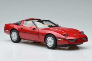 Chevrolet Corvette C4 Roșu AUTOart 1:18 71241 Metal - imaginea 6 din 8