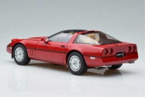 Chevrolet Corvette C4 Roșu AUTOart 1:18 71241 Metal - imaginea 7 din 8