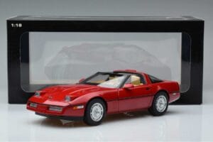 Chevrolet Corvette C4 Roșu AUTOart 1:18 71241 Metal - imaginea 8 din 8