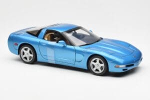 Chevrolet Corvette C5 Albastru Metalic UT Models 1:18 21004 Metal - imaginea 4 din 6