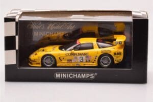 Chevrolet Corvette C5R #3 O. Gavin / J. O'Connell / R. Fellows Sebring 12 Hours 2003 Minichamps 1:43 400031403 Metal - imaginea 4 din 4