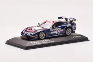 Chevrolet Corvette C5R #53 R. Fellows / J. O'Connell / F. Freon 24 Hours of Le Mans 2003 Minichamps 1:43 400031453 Metal - imaginea 2 din 4