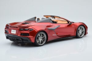 Chevrolet Corvette C8 Z06 Cabriolet Roșu Mist GT Spirit 1:18 GT402 Rășină - imaginea 2 din 5