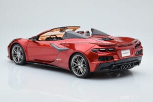 Chevrolet Corvette C8 Z06 Cabriolet Roșu Mist GT Spirit 1:18 GT402 Rășină - imaginea 4 din 5