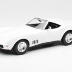 Chevrolet Corvette C3 Cabriolet Can-Am Alb Norev 1:18