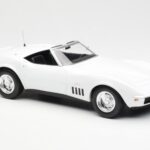 Chevrolet Corvette C3 Cabriolet Can-Am Alb Norev 1:18 - image 4 of 6