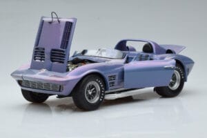 Chevrolet Corvette Grand Sport Roadster Laguna Seca Albastru Cer Exoto 1:18 EXPRM00080 Metal - imaginea 2 din 9