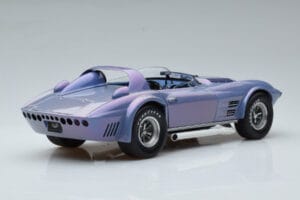 Chevrolet Corvette Grand Sport Roadster Laguna Seca Albastru Cer Exoto 1:18 EXPRM00080 Metal - imaginea 3 din 9
