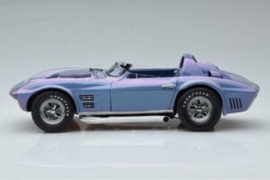 Chevrolet Corvette Grand Sport Roadster Laguna Seca Albastru Cer Exoto 1:18 EXPRM00080 Metal - imaginea 4 din 9
