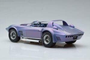 Chevrolet Corvette Grand Sport Roadster Laguna Seca Albastru Cer Exoto 1:18 EXPRM00080 Metal - imaginea 6 din 9