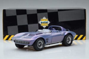 Chevrolet Corvette Grand Sport Roadster Laguna Seca Albastru Cer Exoto 1:18 EXPRM00080 Metal - imaginea 9 din 9