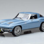 Chevrolet Corvette C2 Sting Ray Albastru Norev 1:18