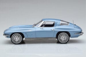 Chevrolet Corvette C2 Sting Ray Albastru Norev 1:18 189050 Metal - imaginea 3 din 6