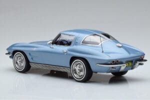 Chevrolet Corvette C2 Sting Ray Albastru Norev 1:18 189050 Metal - imaginea 5 din 6