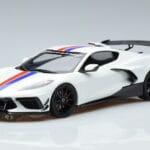 Chevrolet Hennessey Corvette C8 Arctic Alb GT Spirit 1:18 GT317 Rășină