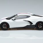 Chevrolet Hennessey Corvette C8 Arctic Alb GT Spirit 1:18 GT317 Rășină - image 3 of 6