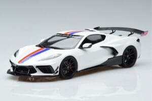 Chevrolet Hennessey Corvette C8 Arctic Alb GT Spirit 1:18 GT317 Rășină