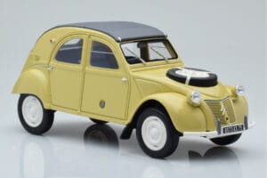 Citroen 2CV Sahara Galben Otto 1:18 OT1027 Rășină - imaginea 4 din 6