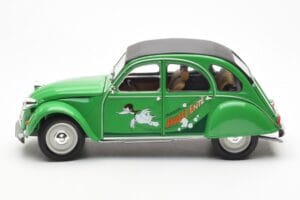 Citroen 2CV Saussente Verde Minichamps 1:18 153111503 Metal - imaginea 4 din 8