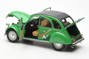 Citroen 2CV Saussente Verde Minichamps 1:18 153111503 Metal - imaginea 5 din 8
