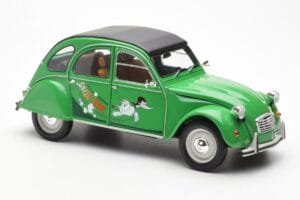 Citroen 2CV Saussente Verde Minichamps 1:18 153111503 Metal - imaginea 6 din 8