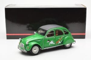 Citroen 2CV Saussente Verde Minichamps 1:18 153111503 Metal - imaginea 8 din 8