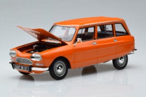 Citroen Ami 8 Break Tenere Portocaliu Norev 1:18 181674 Metal - imaginea 2 din 7