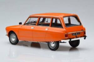 Citroen Ami 8 Break Tenere Portocaliu Norev 1:18 181674 Metal - imaginea 6 din 7