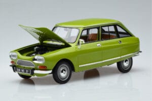 Citroen Ami 8 Club Iris Verde Norev 1:18 181677 Metal - imaginea 2 din 7