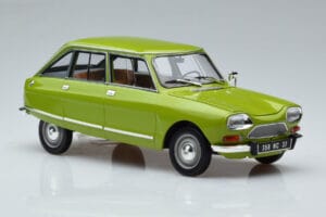 Citroen Ami 8 Club Iris Verde Norev 1:18 181677 Metal - imaginea 5 din 7
