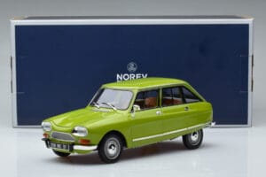 Citroen Ami 8 Club Iris Verde Norev 1:18 181677 Metal - imaginea 7 din 7