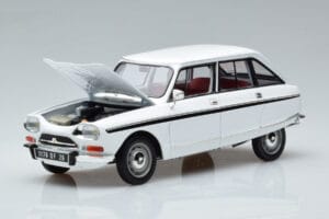 Citroen Ami Super Meije Alb Norev 1:18 181679 Metal - imaginea 2 din 7