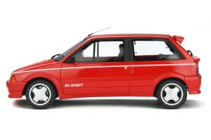 Citroen AX Sport Roșu Otto 1:18 OT799 Rășină - imaginea 3 din 5